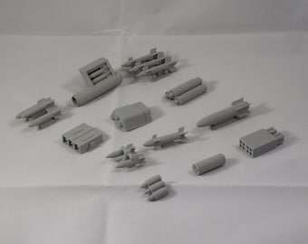 32mm Scale Rocket Launcher Weapon Set