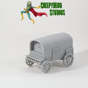 3D Resin Printed 28MM Scale Caravan