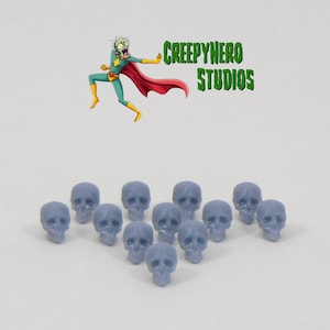 3D Printed 28MM Scale Skull set