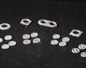 28mm Scale Wall Vent Set