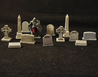 28MM Cemetery Stone Set