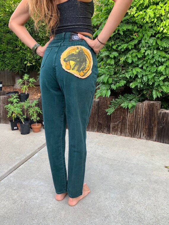 lei high waisted jeans