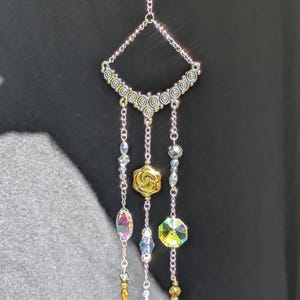 Simple Silver & Gold Sun Catcher