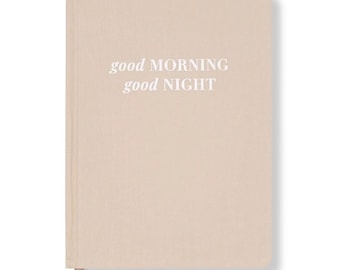 Good Morning Good Night - Mocha - Daily Practice Journal - LH Agenda (Mind By Design)
