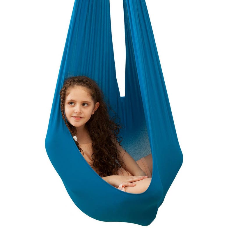 Inyard Indoor Therapy Swing For Kids With Special Needs Cuddle Hammock Children With Autism Adhd Aspergers Ideal For Sensory Integration