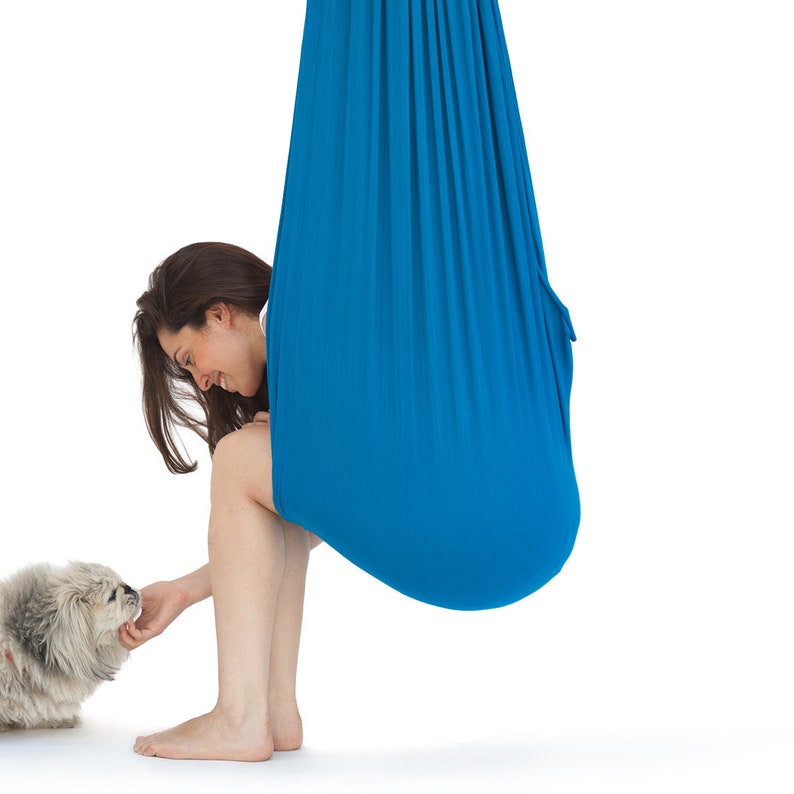 Inyard Indoor Therapy Swing For Kids With Special Needs Cuddle Hammock Children With Autism Adhd Aspergers Ideal For Sensory Integration