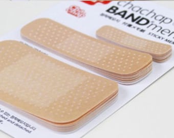 1 Mini Band Sticky Note Pad, Band Memo Notes, Mini Medical Memo Pad, Nurse Gift, Doctor Gift, Student Gift, Cute Note Pads, Office Supplies