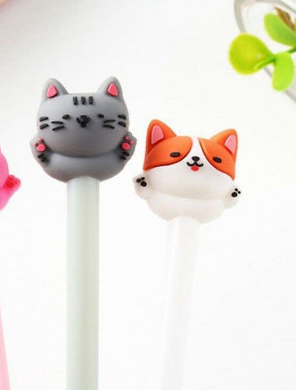 Cat Pens Novelty Cat Pens Cat Ballpoint Pens Cat Gel Pens Etsy