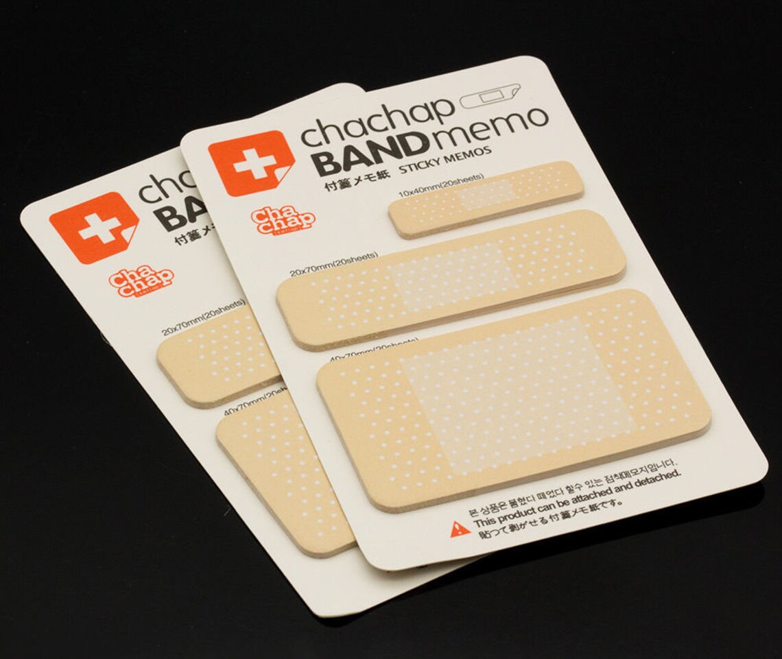 Band Aid Sticky Note Pads Band Aid Sticky Notes Band Aid Etsy
