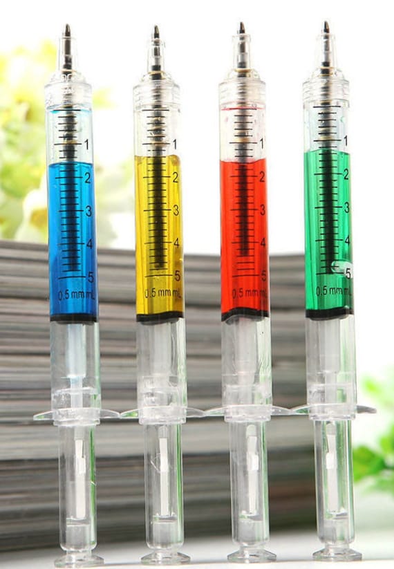1 Syringe Pen, Nurse Pen, Doctor Pen, Syringe Type Pen, Medical Gifts, Office Supplies, School Supplies, Novelty Pens, Writing Instruments