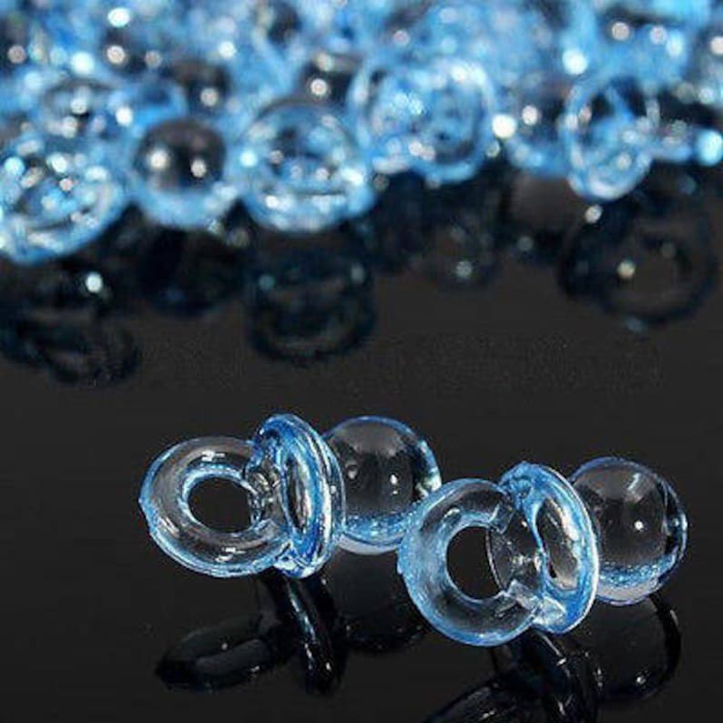 25 Mini Baby Pacifiers, Baby Shower Favors, Craft Supplies, Pacifier ...