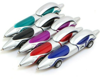 1 Race Car Pen, Sports Car Pen, Party Favors, Men's Gifts, Boys Gift, Car Lover Gift, Ballpoint Pens, School Supply, Office Gift, Stationery