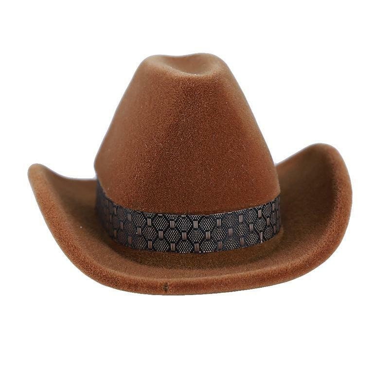 Cowboy Hat Ring Box Western Hat Ring 