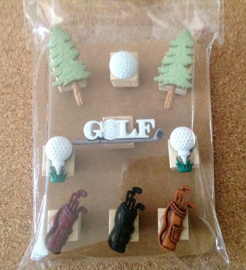 9 Golf Magnets, Sports Golf Magnets, Kitchen Magnets, Gifts for Golfer, Gift for Dad, Office Supplies, Locker Magnets, Kitchen Magnets, Golf image 10