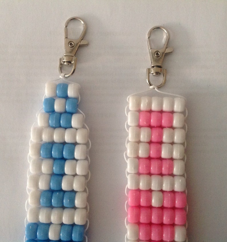 1 I Love You Key Chain, Beaded Keychain, Gifts for Mom, Beaded Purse ...