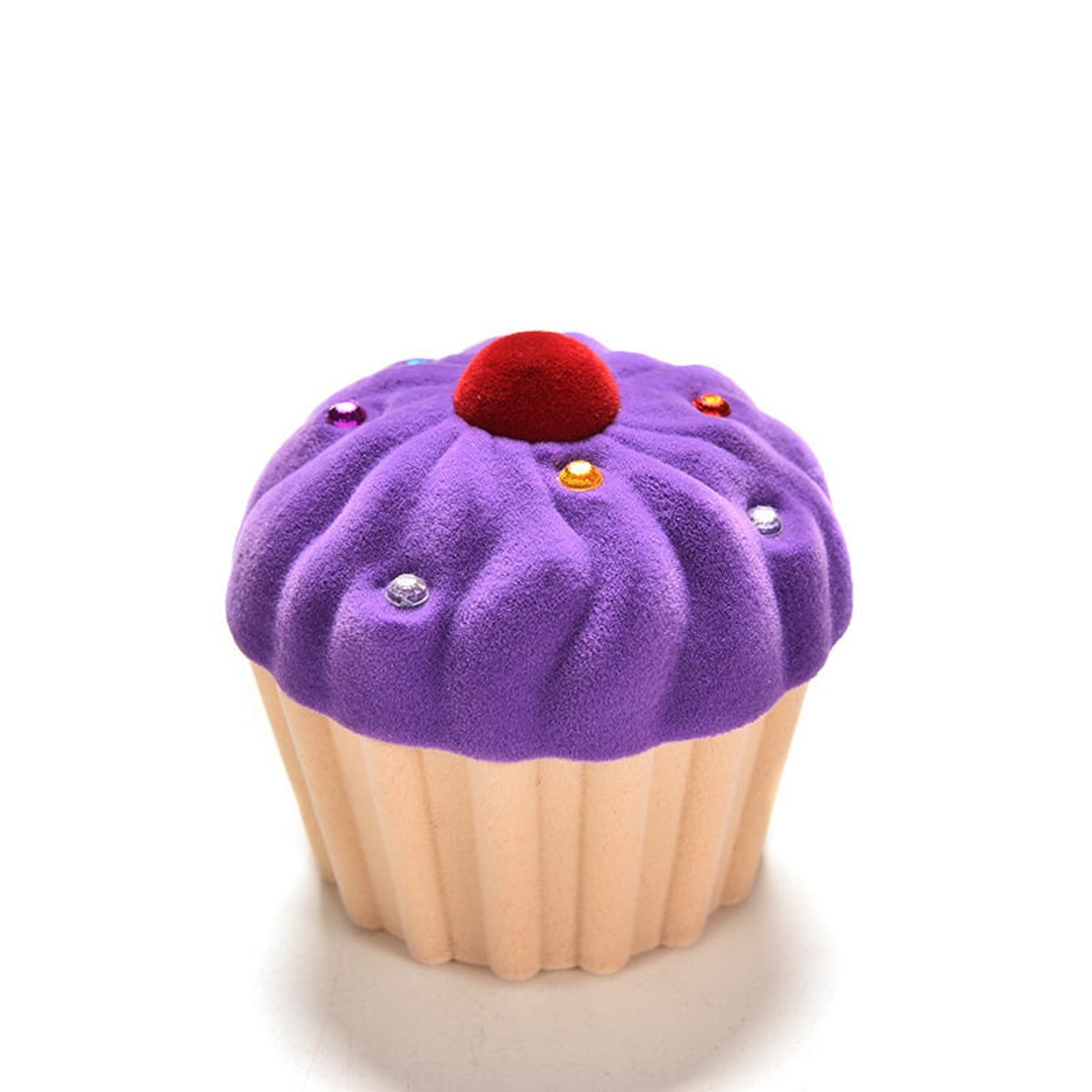 1 Cupcake Jewelry Box Cupcake Trinket Box Gifts for Women Etsy