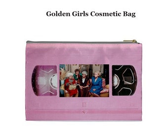 Golden Girls Cosmetic Bag, Cosmetic Bag, Make Up Bag, make up bag, tv shows, 80s tv shows, 90s tv show