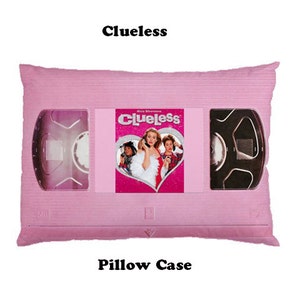 Clueless Pillow Case, pillow, bedding, bedrrom,Tv, 90s, cult, tv, cult nighnties , Clueless, High School