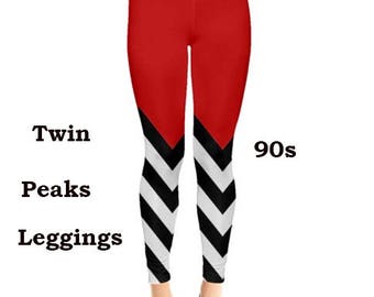 Twin peaks pattern Leggings, tights, fashion, Fun, Pattern, tights, leggings, Twin peaks,cult, 90s tv, 90s cult TV