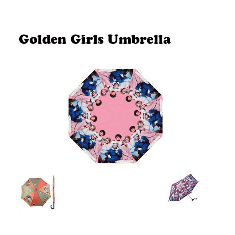Golden Girls Umbrella, Autumn, winter, david bowie, umbrella, 80 Golden Girls Umbrella, Autumn, winter, david bowie, umbrella, 80