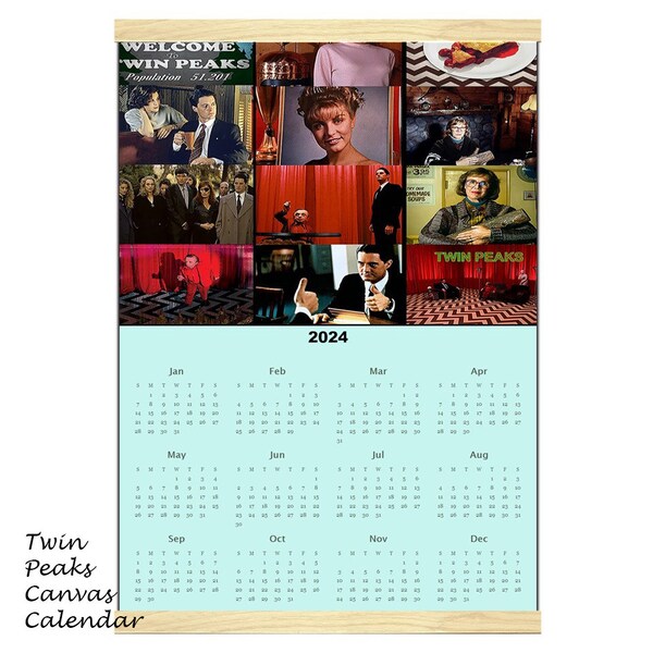 Twin Peaks 2024 Calendar Etsy