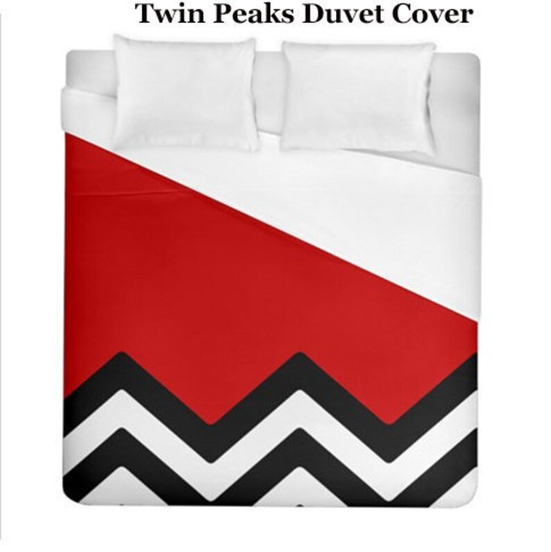 Twin Peaks Duvet Cover Blanket Bed Sleeptwin Image 0
