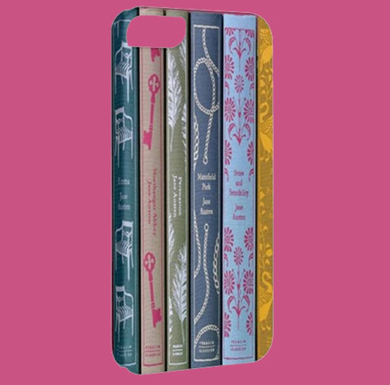 Jane Austen Books iPhone case, iPhone case, iPhone case,19th century, cover, retro, iPhone 6, iPhone 5, cover, iPhone 6 plus, iPhone 4 image 4