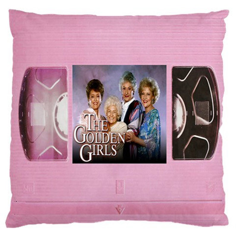 bedding pillow eighties bedrrom 80s cult tv Golden Girls Cushion Case golden girls tv shows