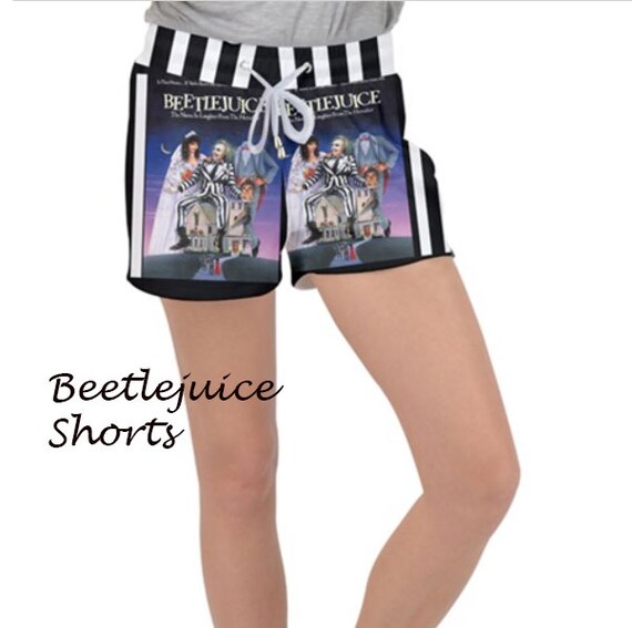 Beetlejuice 80s Shorts Pants Films Beetlejuice 80s Tv Cult 80s Beetlejuice Fashion 80 Television Etsy Canada