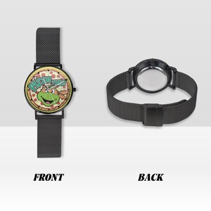 Turtles, 80's, retro, wrist watch, sports, sports watch, pink, retro films, 80s films,80s fashion, fashion image 4