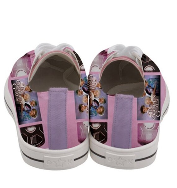 Golden Girls VHS Sneakers Golden Girls zapatos zapatillas patron diversion calzado otono programas de television moda culto Etsy Mexico