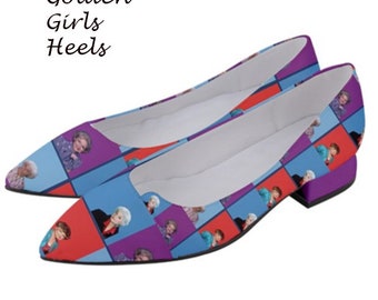 Heels, golden girls, shoes, 80s, fun, golden girls heels