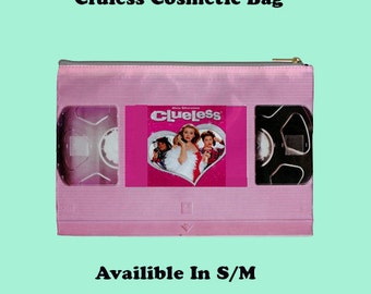 Clueless Cosmetic Bag, Cosmetic Bag, Make Up Bag, Clueless, 90's, 90's film, cinema, cinema bags, high school, high school films