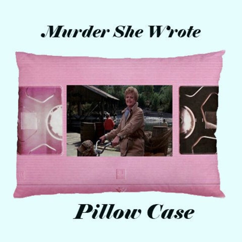 Murder She Wrote Pillow Case Pillow Bedding Bedroom Glam Etsy