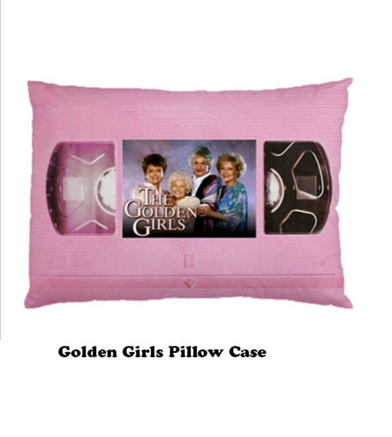 Golden Girls Pillow Case Pillow Bedding Bedrrom Glam Rock Etsy