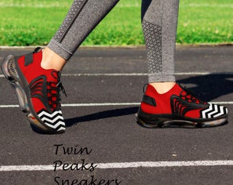 Twin Peaks Sneakers, 90s, Twin Peaks,TV shoes, sneakers, 90s, david lynch , footwear, fall, cult tv cult films