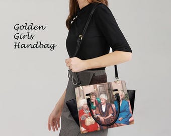 Golden Girls handbag, 80s, Tote bag, Tv, 80s music, 80s music, golden girls, 80's, 80's fashion, bags