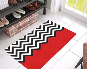 Twin Peaks doormat, doors, rugs, house, living, twin peaks, carpet, 90s, fun, gift