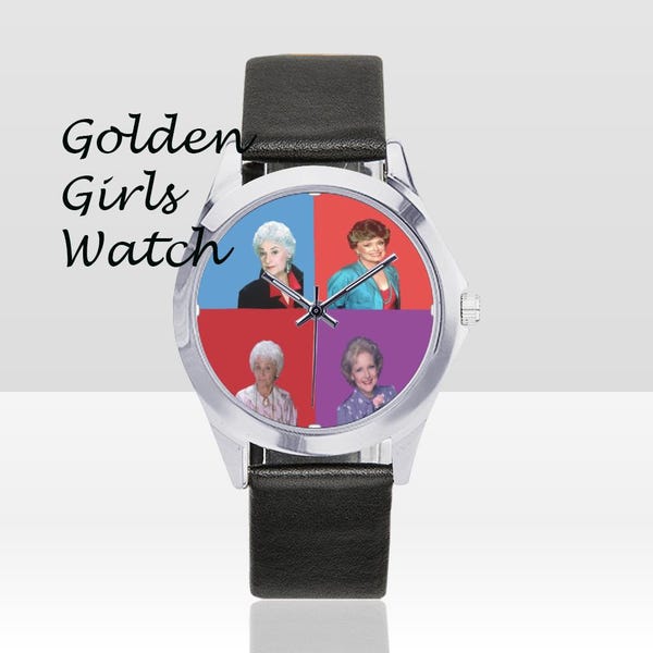 Las chicas de oro, años 80, retro, reloj de pulsera, deportes, reloj deportivo, rosa, películas retro, películas de los 80, moda de los 80, moda