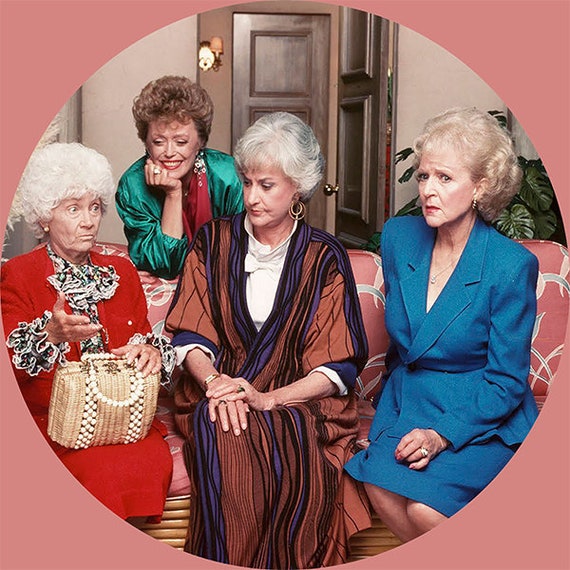 Golden girls fleece blanket sale