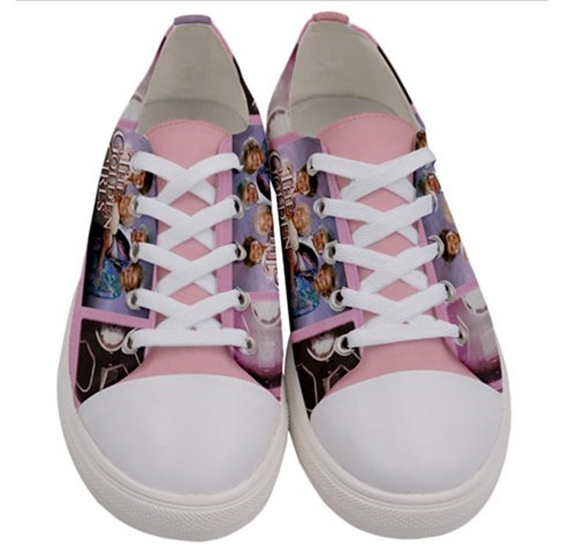 Golden Girls VHS Sneakers Golden Girls shoes Etsy