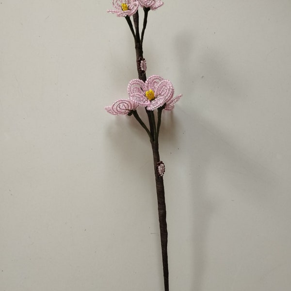 Branche de cerisier japonais perlé / sakura pour centre de table ou dans un vase