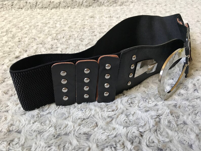 small black corset belt