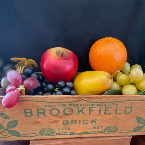 Vintage Fruit Crate Etsy