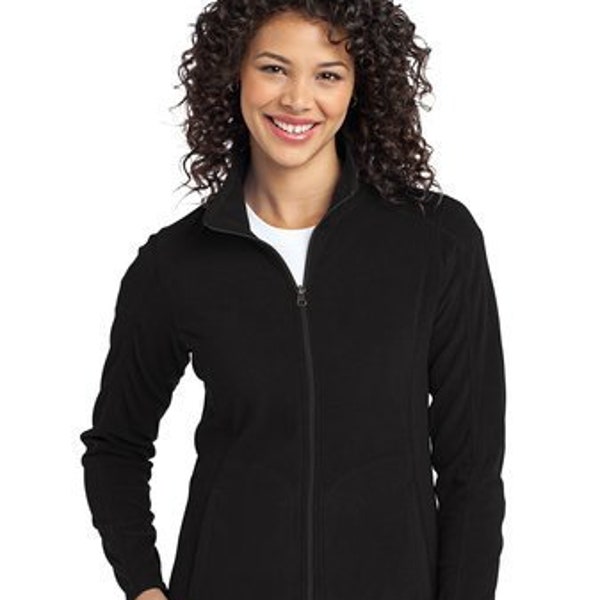 Ladies Micro Fleece Jacket - Great Expressions Dental Logo Included