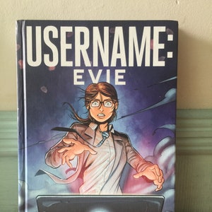 Nombre de usuario: Evie de Joe Sugg Cómic Libro ilustrado Tapa dura Ilustraciones de cómic Ciencia ficción Fantasía