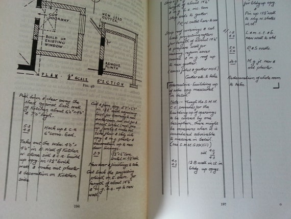 Elements Of Quantity Surveying Dated 1963 By Arthur J Willis Building Carpentry Illustrated Book Engineering - 
