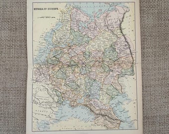 1903 年頃の世界地図 • アメリカ大陸 • オリジナルのアンティーク地図