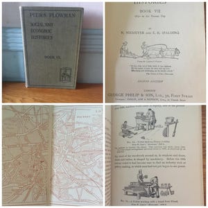 Piers Plowman | 1927 2nd Edition | Niemeyer & Spalding | Illustrated History Book