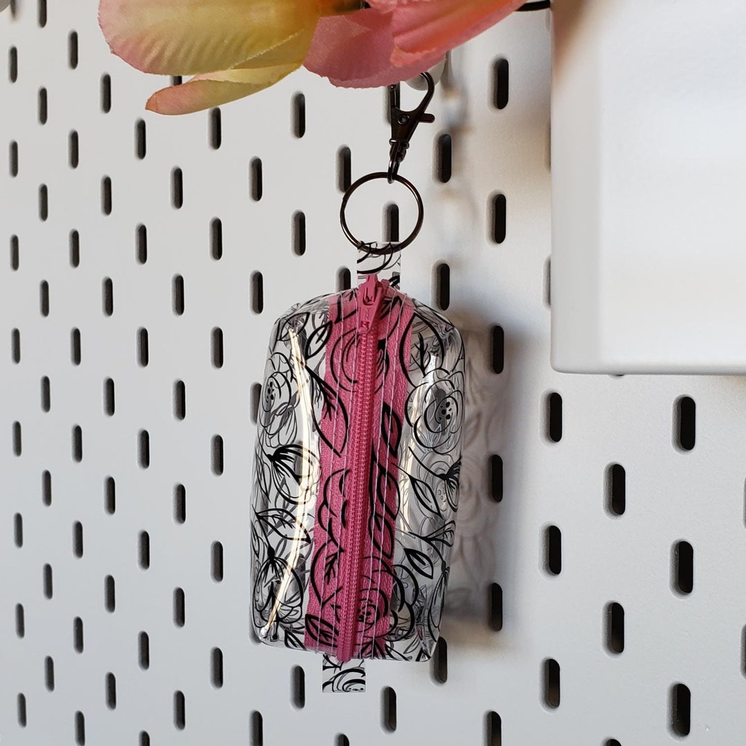 Clear Vinyl Mini Boxy Bag Clear Mini Bag Clear Boxy Keychain Etsy